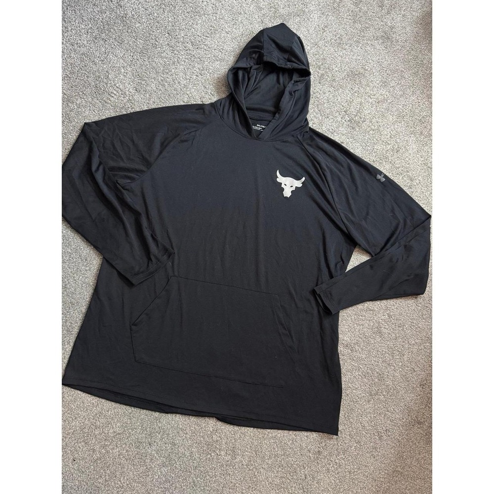 Shirt Long Sleeve Hooded Under Armour Project Rock